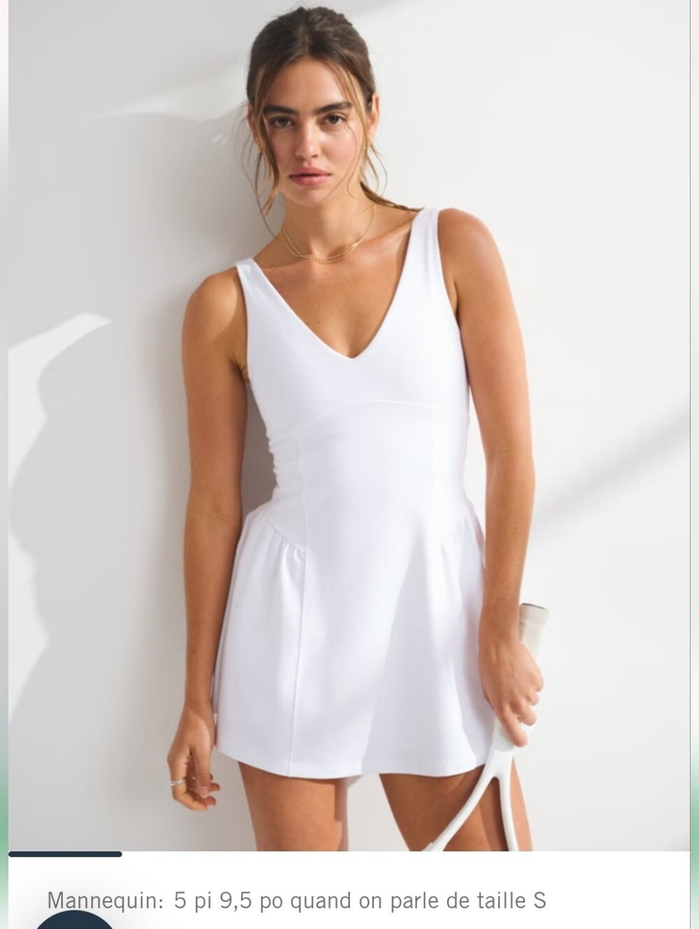 YPB sculptLUX v-neck mini dress